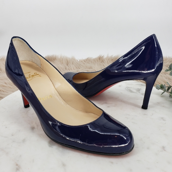 Christian Louboutin Patent Leather Simple Pump - Picture 5 of 8